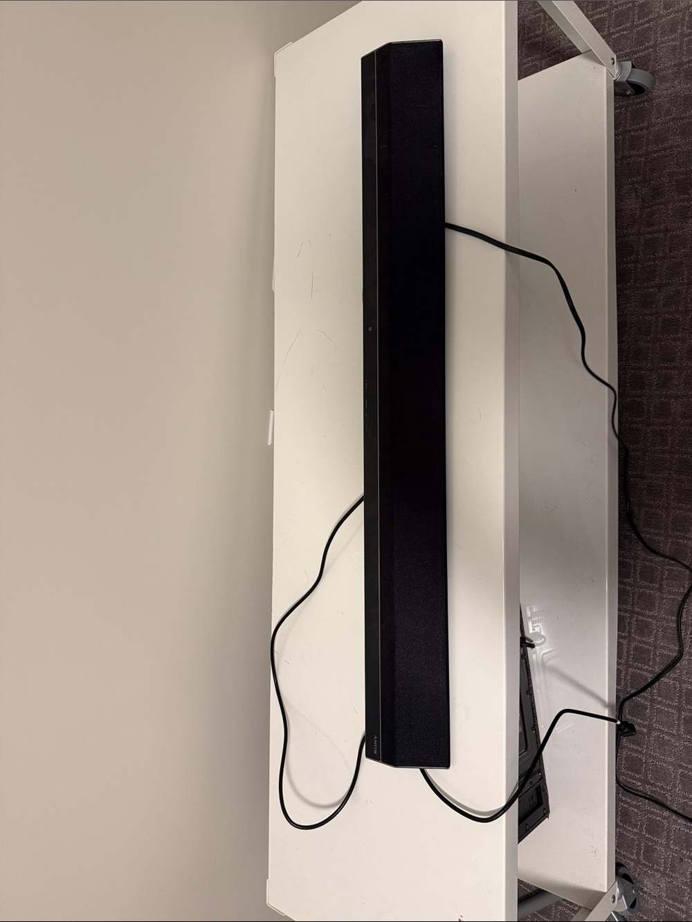 Sony Black Slim Soundbar Speaker